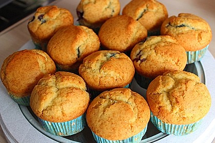 White Chocolate Blueberry Muffins 10