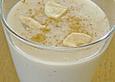 Bananenshake mit Kokos