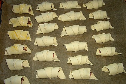 Gefüllte Schoko - Croissants 11