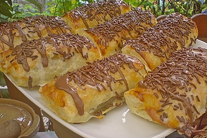 Gefüllte Schoko - Croissants 2