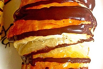 Gefüllte Schoko - Croissants 3