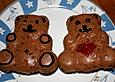 Schoko - B&auml;rchen aus R&uuml;hrteig