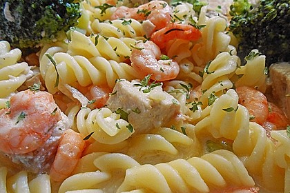 Nudel - Lachs - Brokkoli - Auflauf 5