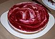 Quarktorte mit Himbeeren