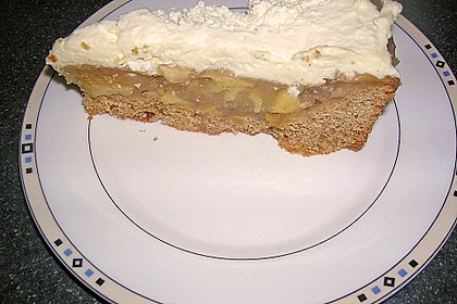 Apfelkuchen mit Sahne - Zimt - Haube 8