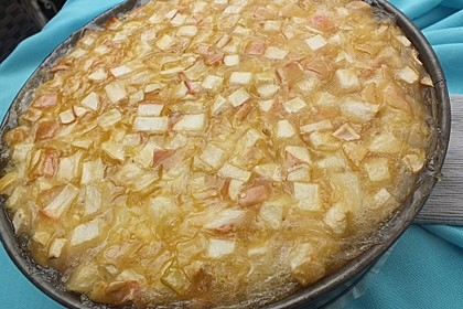 Apfelkuchen mit Sahne - Zimt - Haube 5
