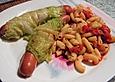 Chinakohl - Wurst - R&ouml;llchen