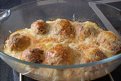 Frikadellen - Kartoffel - Auflauf 1