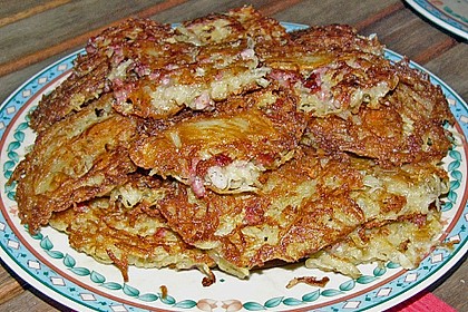 Kartoffel-Parmesan Puffer