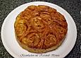 Rosenkuchen mit Karamell - Birnen