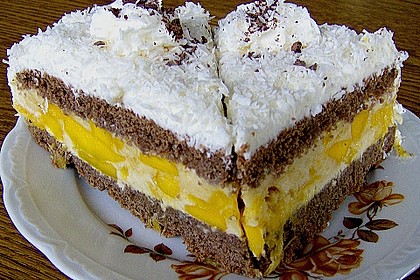 Mangotorte Koksnuss