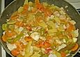 Bacalhau com legumes