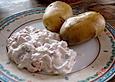 Matjes in Radieschencreme