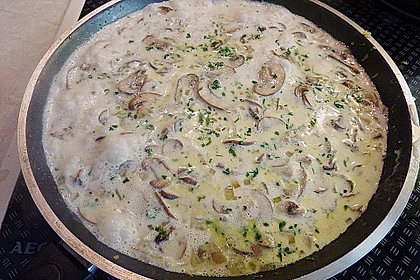 Makkaroni in Champignon - K&auml;se - So&szlig;e 3