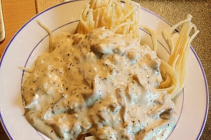 Makkaroni in Champignon - K&auml;se - So&szlig;e 9