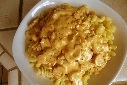 Makkaroni in Champignon - K&auml;se - So&szlig;e 10