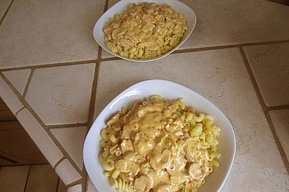 Makkaroni in Champignon - K&auml;se - So&szlig;e 11