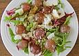 Italienischer Salat mit Rucola und Parmesan