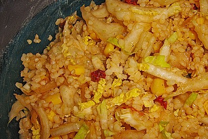 Bulgur - Mais - Chinakohl - Salat 1