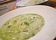Kohlrabisuppe mit Brunnenkresse
