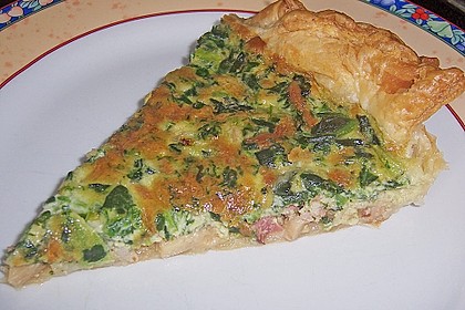 Lauchtorte mit Bl&auml;tterteig 3