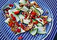 Zucchini in lauwarmer Pilz - Vinaigrette