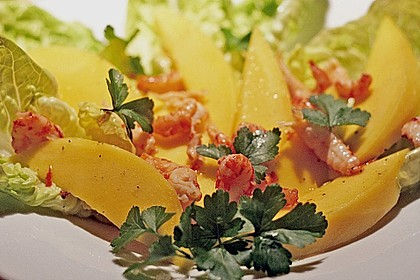 Mango - Krebsfleisch - Salat 1