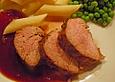 Kalbsfilet in Haselnussbutter
