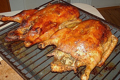 Ente nach der Niedrigtemperatur - Methode 8