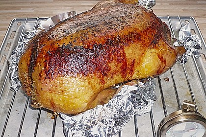 Ente nach der Niedrigtemperatur - Methode 9