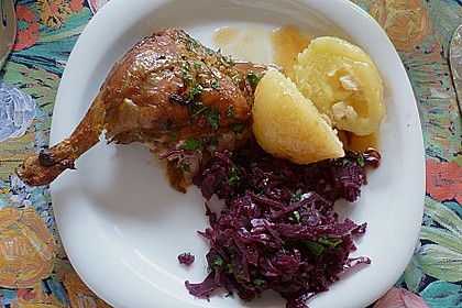 Ente nach der Niedrigtemperatur - Methode 4