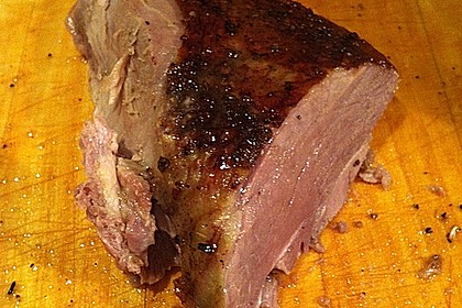 Ente nach der Niedrigtemperatur - Methode 10