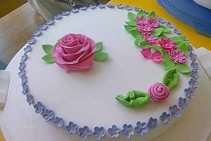 Fondant ohne Eiweiß 6