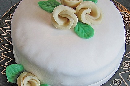Fondant ohne Eiweiß 14