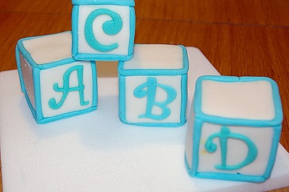 Fondant ohne Eiweiß 8