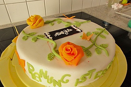 Fondant ohne Eiweiß 13