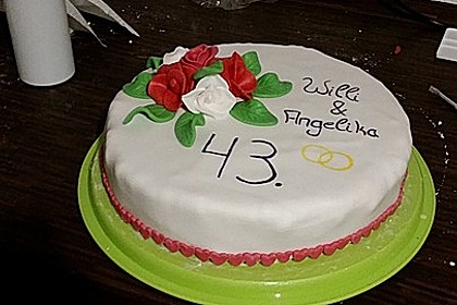 Fondant ohne Eiweiß 28