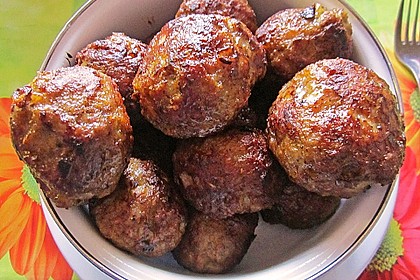 Rosenkohlgemüse mit Mini - Frikadellen 5