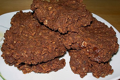 Schoko - Erdnuss - Cookies 1
