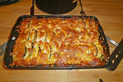 Zucchini - Kartoffel - Auflauf mit Hack