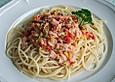 Lachs - Spaghetti