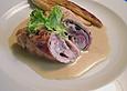Albertos Putenrouladen mit Gorgonzola und Schupfnudeln