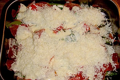 Albertos gr&uuml;ner Spargel mit Parmesancreme 9