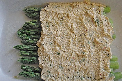 Albertos gr&uuml;ner Spargel mit Parmesancreme 19