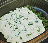 Albertos gr&uuml;ner Spargel mit Parmesancreme (Bild)