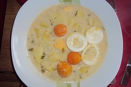 Kartoffel - Eier - Suppe 5