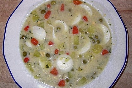 Kartoffel - Eier - Suppe