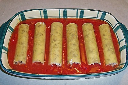 Cannelloni mit Pilzen 1