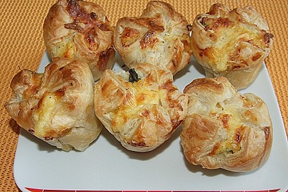 Spinat - Lachs - Muffins 8