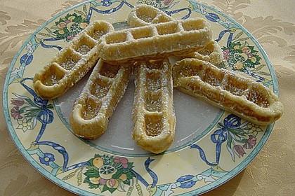 Apfelwaffeln mit Zimt 1
